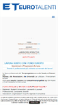Mobile Screenshot of eurotalenti.it